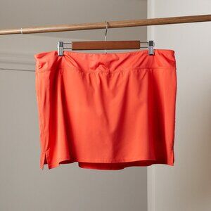 Gap Fit Bright Orange Athletic Skort